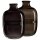 Ritzenhoff & Breker Larissa Vase 26 cm 2er Set anthrazit/braun