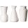 Ritzenhoff & Breker Kalmar Vasen-Set 20 cm 3-teilig weiß