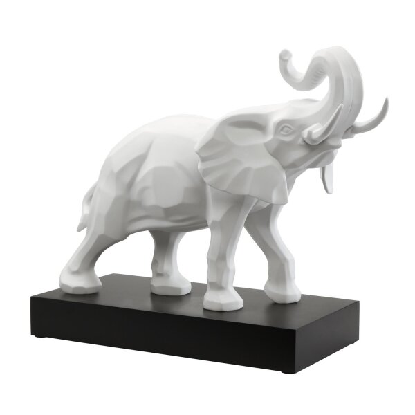 Goebel Studio 8 Dekofigur Elefant 54 cm Weiß