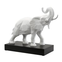 Goebel Studio 8 Dekofigur Elefant 54 cm Weiß