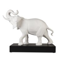 Goebel Studio 8 Dekofigur Elefant 54 cm Weiß