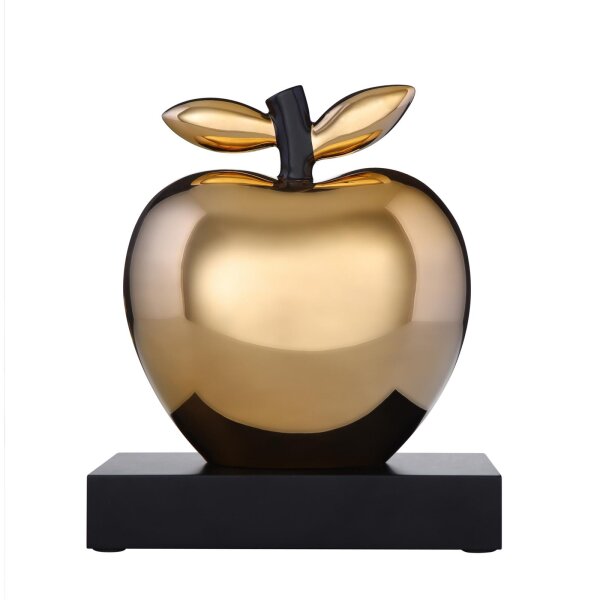 Goebel Studio 8 Art & Apple Deko-Objekt Apfel 28 cm "21 Carat"