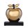 Goebel Studio 8 Art & Apple Deko-Objekt Apfel 28 cm "21 Carat"