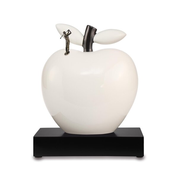 Goebel Studio 8 Art & Apple Deko-Objekt Apfel 28 cm "Hole in One"