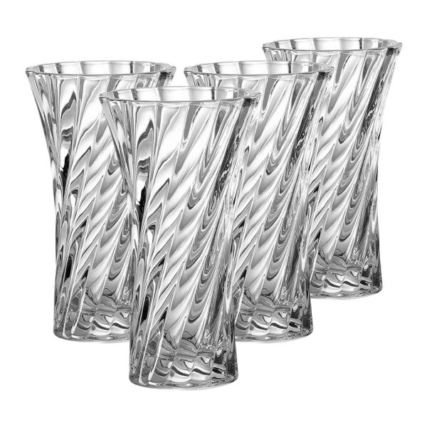 Ritzenhoff & Breker Finn Vase 20 cm gedreht 4er Set
