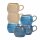 Ritzenhoff & Breker Estoril Henkelbecher 480 ml 6er Set