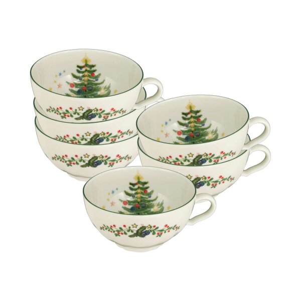 Seltmann Weiden Marieluise Weihnachten Teetasse 210 ml 6er Set