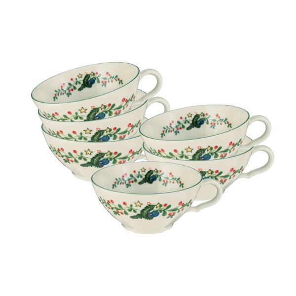 Seltmann Weiden Marieluise Weihnachten Teetasse 130 ml 6er Set