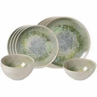 Ritzenhoff & Breker Cecina Basic-Set 12-teilig gemustert - Jade