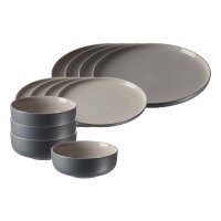 Ritzenhoff & Breker Jasper Basic-Set 12-teilig - Grau