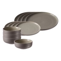 Ritzenhoff & Breker Jasper Basic-Set 12-teilig - Taupe