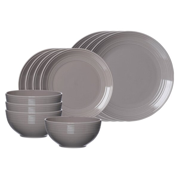 Ritzenhoff & Breker Levi Basic-Set 12-teilig - Grau