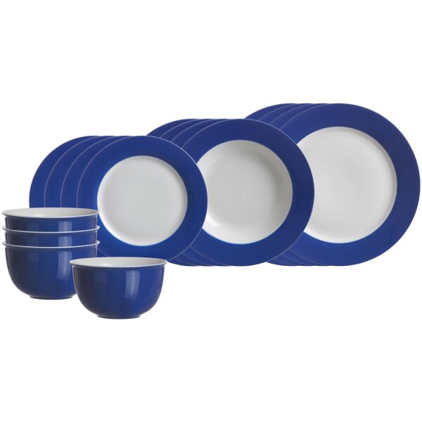 Ritzenhoff & Breker DOPPIO Einsteiger-Set 16-teilig - Indigo Blau