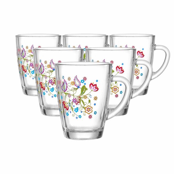 Ritzenhoff & Breker SHANTI Kaffeeglas 380 ml 6er Set