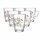 Ritzenhoff & Breker SHANTI Kaffeeglas 380 ml 6er Set
