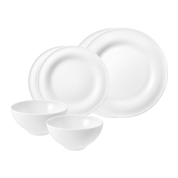 Seltmann Weiden Beat Color Glaze Basic-Set 6-teilig - Weiß