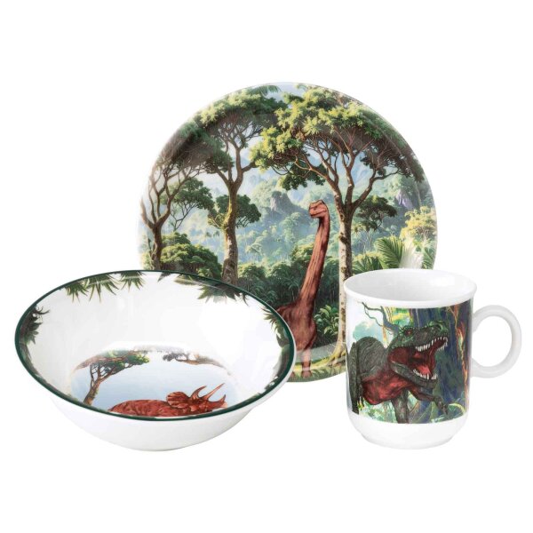 Seltmann Weiden Compact Kindergeschirr Set 3-teilig - Dino
