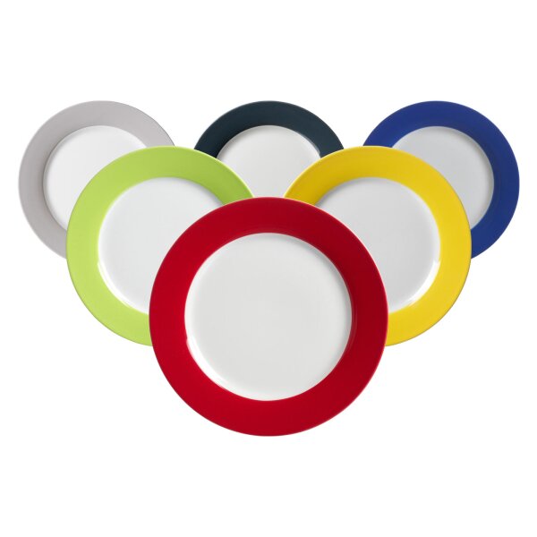 Ritzenhoff & Breker DOPPIO Dessertteller ø 20,5 cm 6er Set Mix
