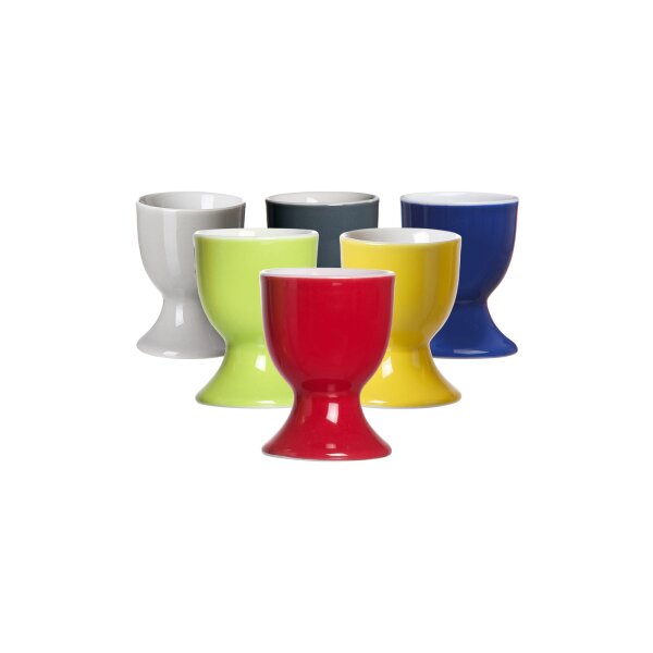 Ritzenhoff & Breker DOPPIO Eierbecher ø 5 cm 6er Set Mix