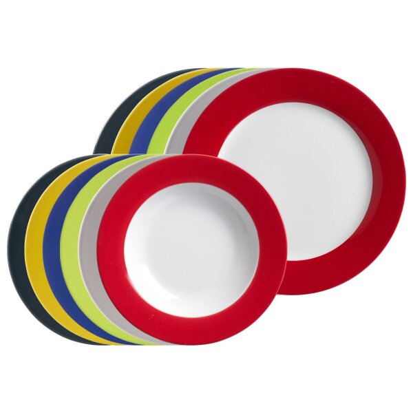 Ritzenhoff & Breker DOPPIO Tafelservice 12-teilig Mix