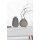Ritzenhoff & Breker Anja Vase 32,5 cm grau