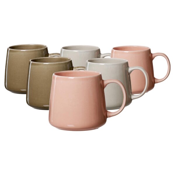 Ritzenhoff & Breker Luna Kaffeebecher 380 ml 6er Set