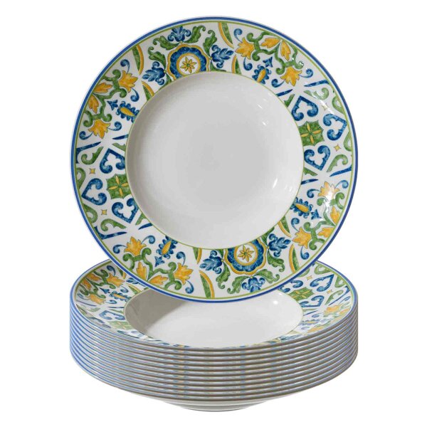 Ritzenhoff & Breker Roma Verde Pastateller ø 30,5 cm 12er Set