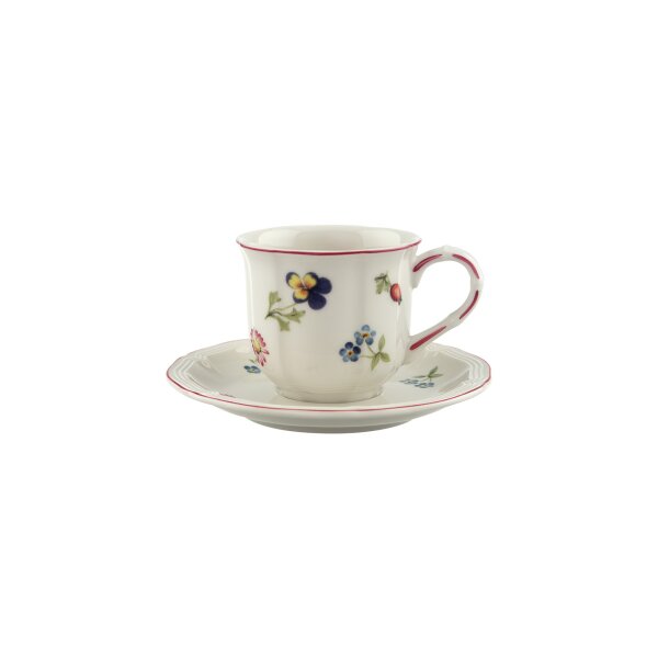 Villeroy & Boch Petite Fleur Espressotasse mit Untertasse 80 ml