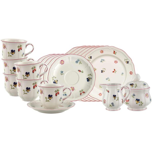 Villeroy & Boch Petite Fleur Kaffeeservice 20-teilig