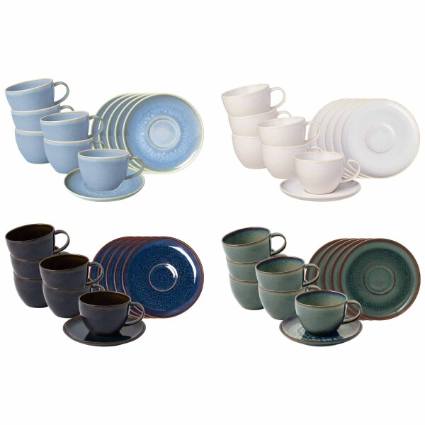 like. by Villeroy & Boch Crafted Kaffeetasse mit Untertasse 12-teilig - Variante