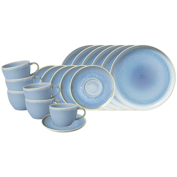 like. by Villeroy & Boch Crafted Kaffeeservice 18-teilig - Blueberry