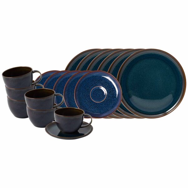 like. by Villeroy & Boch Crafted Kaffeeservice 18-teilig - Denim