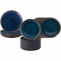 like. by Villeroy & Boch Crafted Teller-Set 18-teilig - Denim
