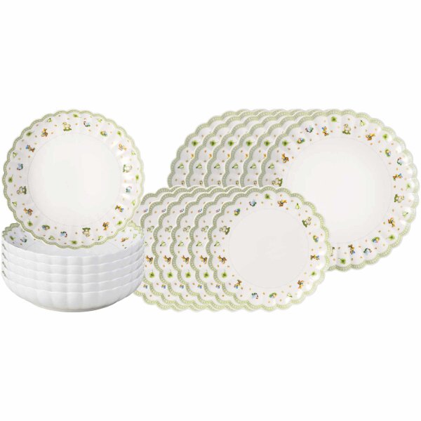 Villeroy & Boch Easter Delight Teller-Set 18-teilig