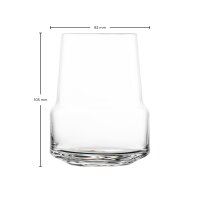 Zwiesel Glas LEVEL Weißwein Tumbler 378 ml 6er Set