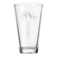 Gravur CIAO Trinkglas 300 ml - Prinzenmütze