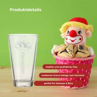 Gravur CIAO Trinkglas 300 ml - Prinzenmütze 6...