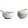 Seltmann Weiden Amina Müslischalen-Set ø 15 cm 3-teilig (Weiß, Grau, Grün)