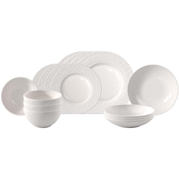 Villeroy & Boch Manufacture Ice Tafelservice 16-teilig
