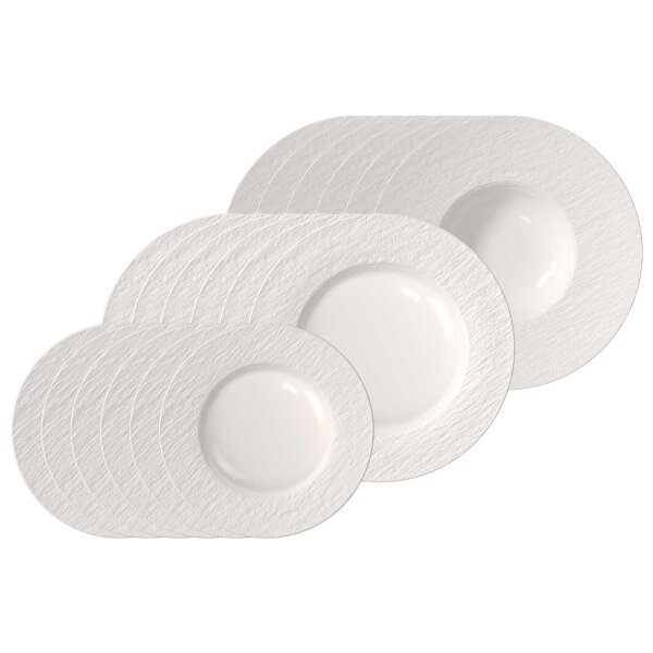 Villeroy & Boch Manufacture Ice Teller-Set 18-teilig