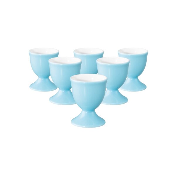 Seltmann Weiden Liberty Pure Colors Eierbecher ø 4,9 cm 6er Set - Lagoon Blue