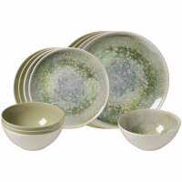 Ritzenhoff & Breker Cecina Basic-Set 12-teilig gemischt - Grün / Jade