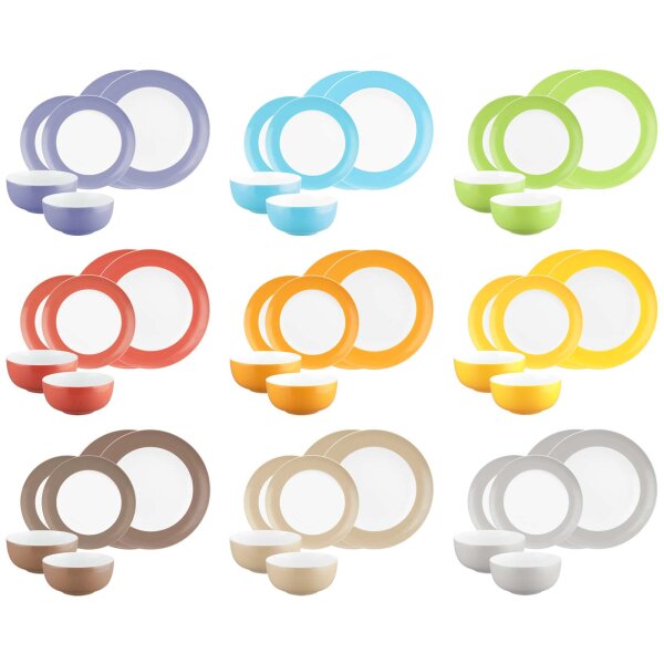 Seltmann Weiden Liberty Pure Colors Basic-Set 6-teilig - Variante