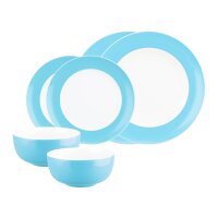 Seltmann Weiden Liberty Pure Colors Basic-Set 6-teilig - Lagoon Blue