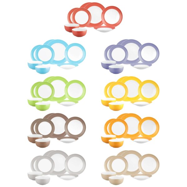 Seltmann Weiden Liberty Pure Colors Einsteiger-Set 8-teilig - Variante