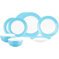 Seltmann Weiden Liberty Pure Colors Einsteiger-Set 8-teilig - Lagoon Blue
