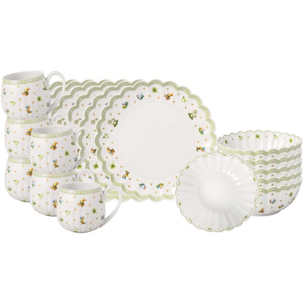 Villeroy & Boch Easter Delight Frühstücks-Set 18-teilig