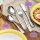 Kinderbesteck HAPPY ZOO 4-teilig mit Gravur