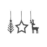 Villeroy & Boch Christmas Chic Deko-Hänger 3-teilig