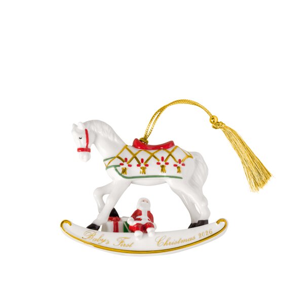 Villeroy & Boch Christmas Classics Ornament Schaukelpferd 2026